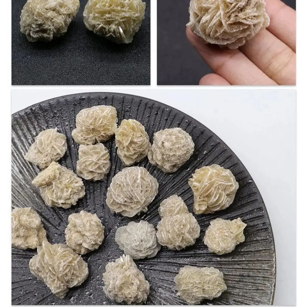 Home Decor Modern Organic - 10pcs Desert Rose Selenite Stone Natural