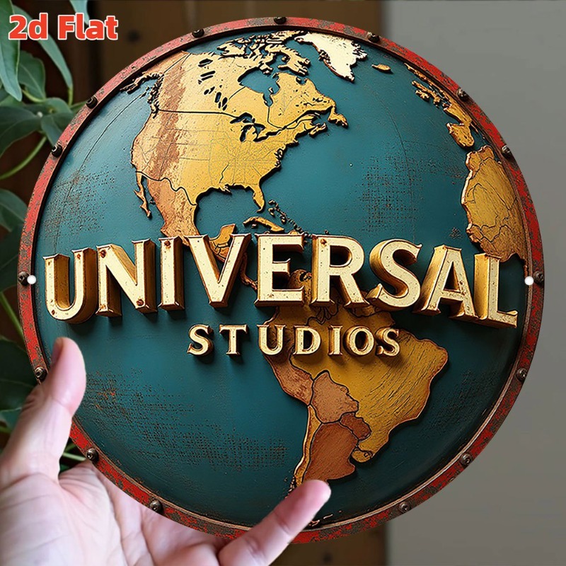 Home Decor Logo - Vintage Metal Wall Art - Studios