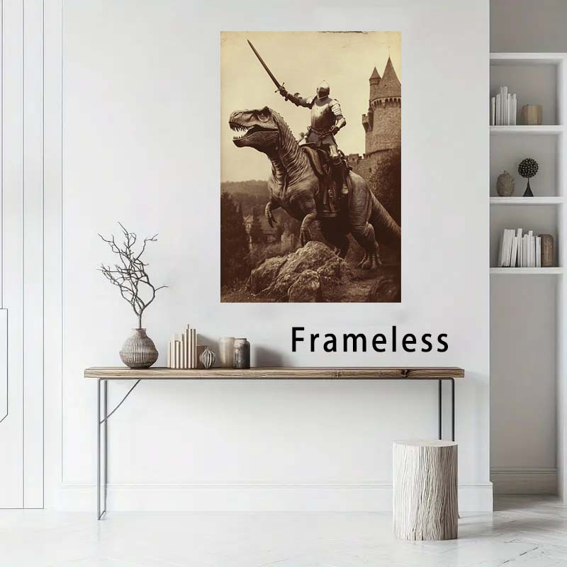 1pc Dinosaur Knight Art Gothic – обзор и цена Home Decor Gothic