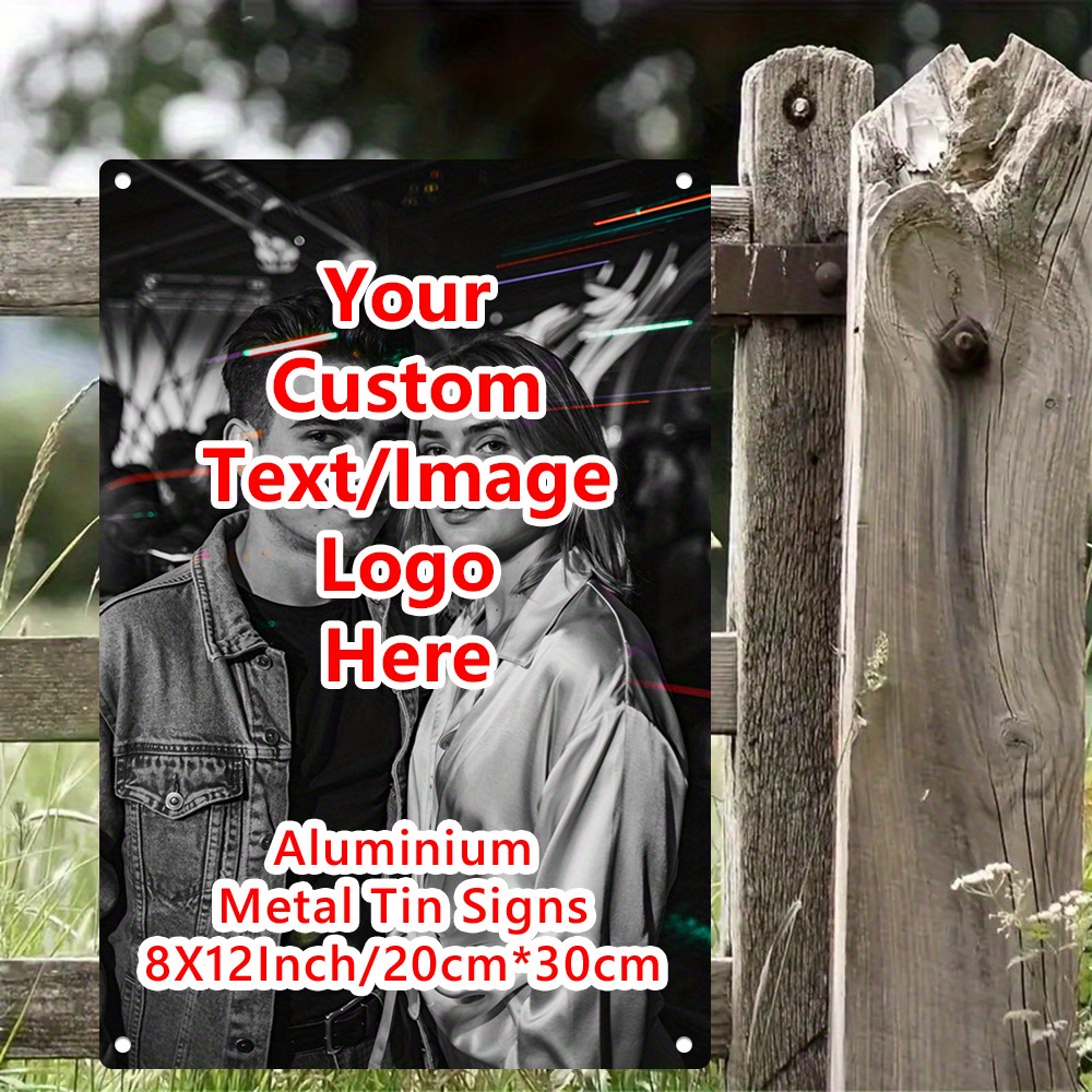 Personalized Custom Metal Tin  – обзор и цена Home Decor Logo