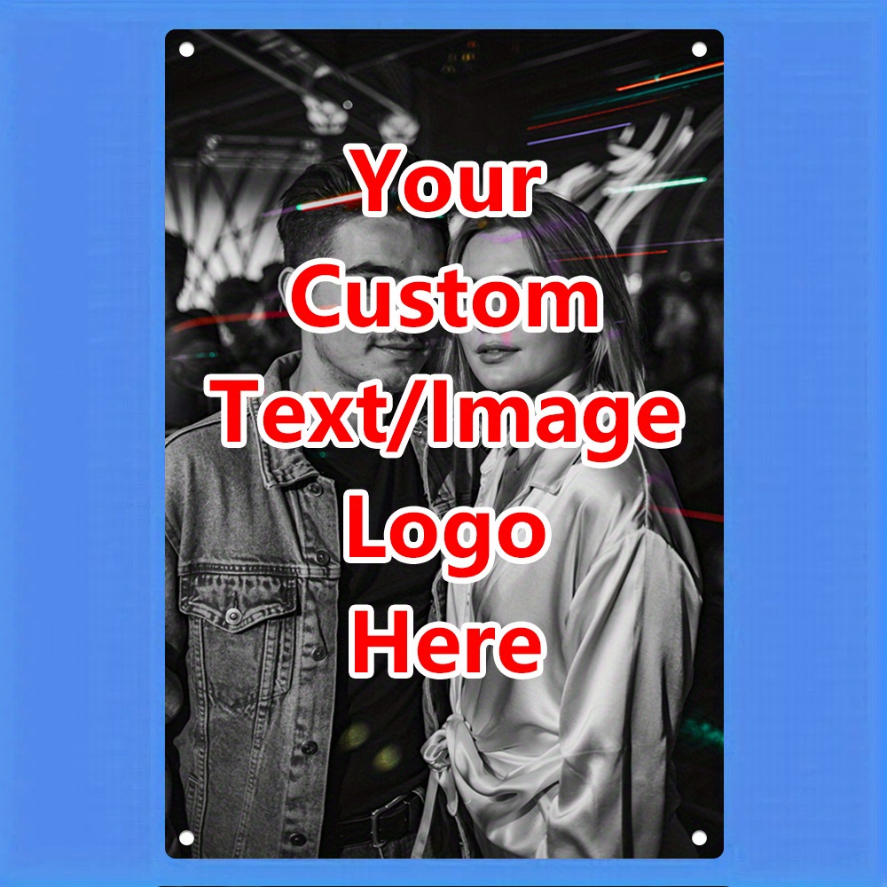 Personalized Custom Metal Tin  – обзор и цена Home Decor Logo