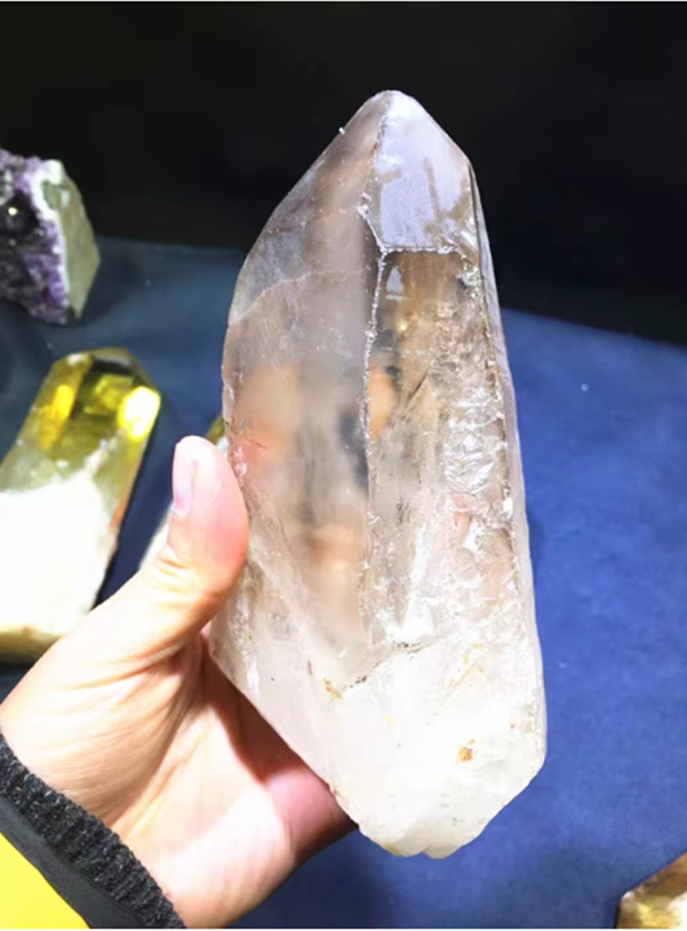 Natural Quartz Crystal Topaz,  – обзор и цена Home Decor Modern Organic