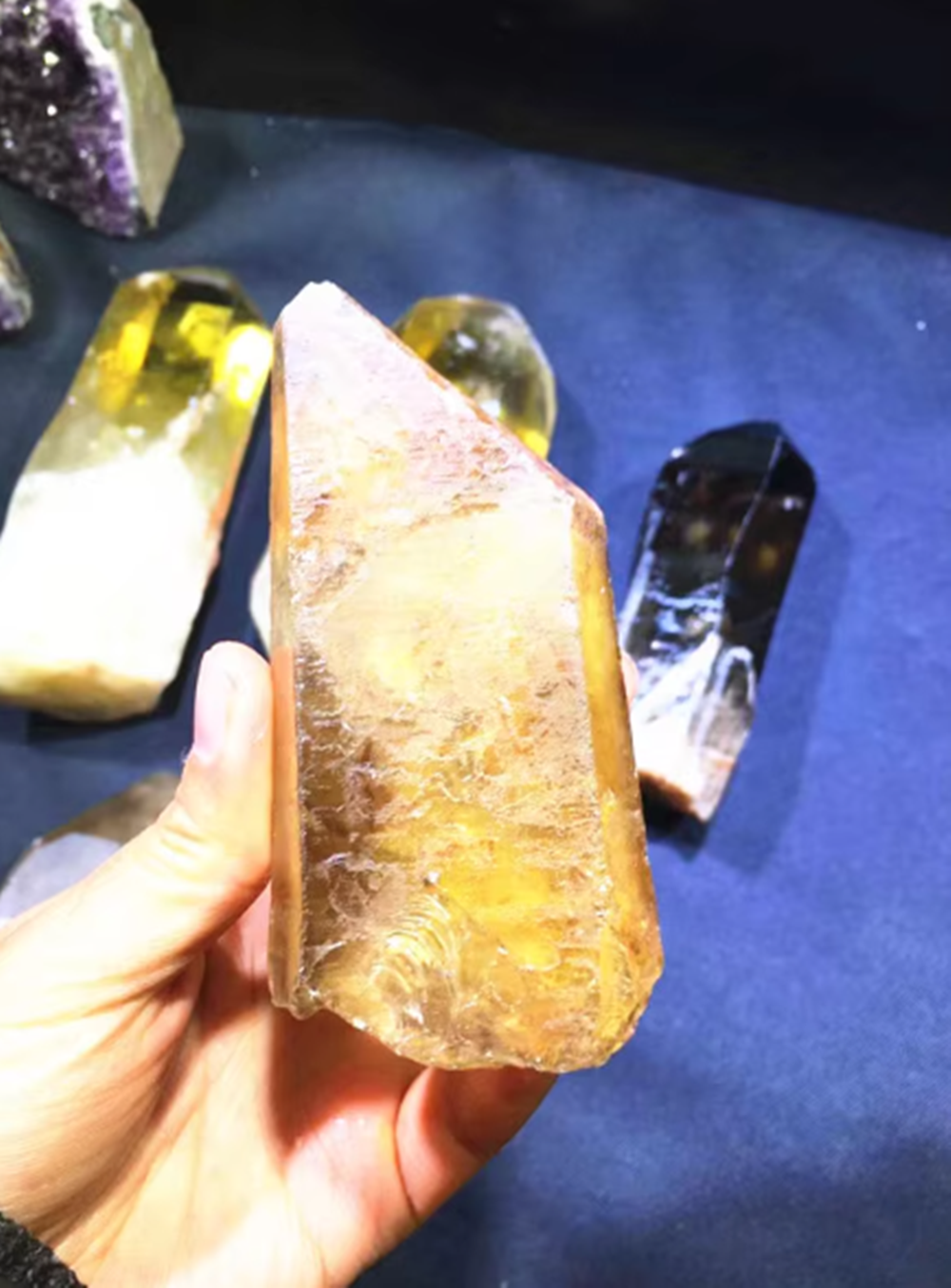 Natural Quartz Crystal Topaz,  – обзор и цена Home Decor Modern Organic