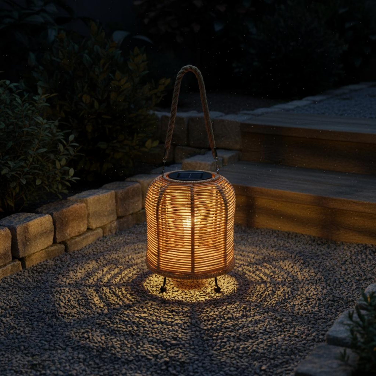 Handwoven Solar Lantern Braide – обзор и цена Home Decor Rattan