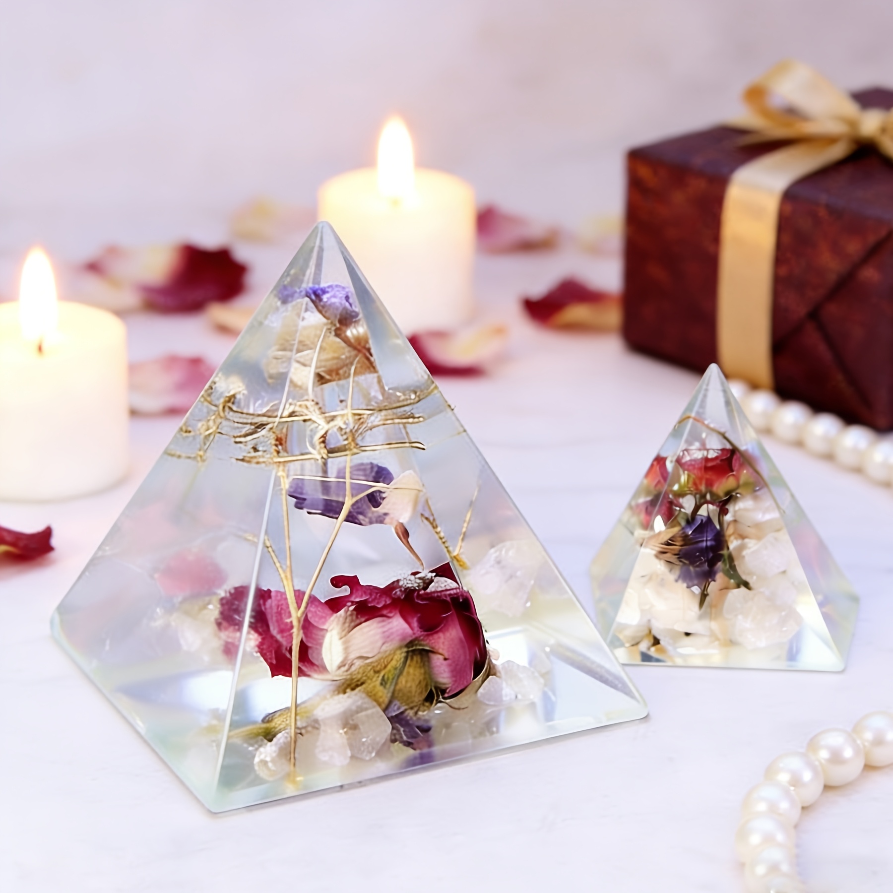 5pc- Pyramid resin molds of va – обзор и цена Home Decor Manufacturers