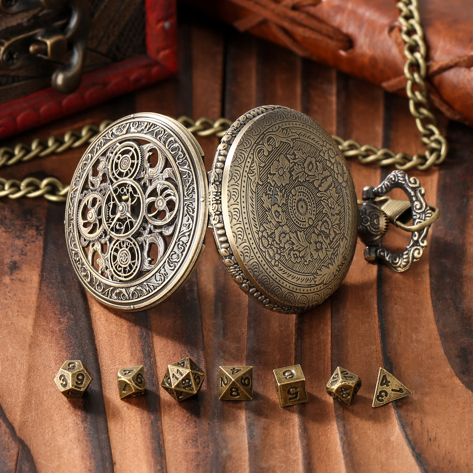 YISUYA Vintage Gears Pocket Wa – обзор и цена Vintage Alarm Clock