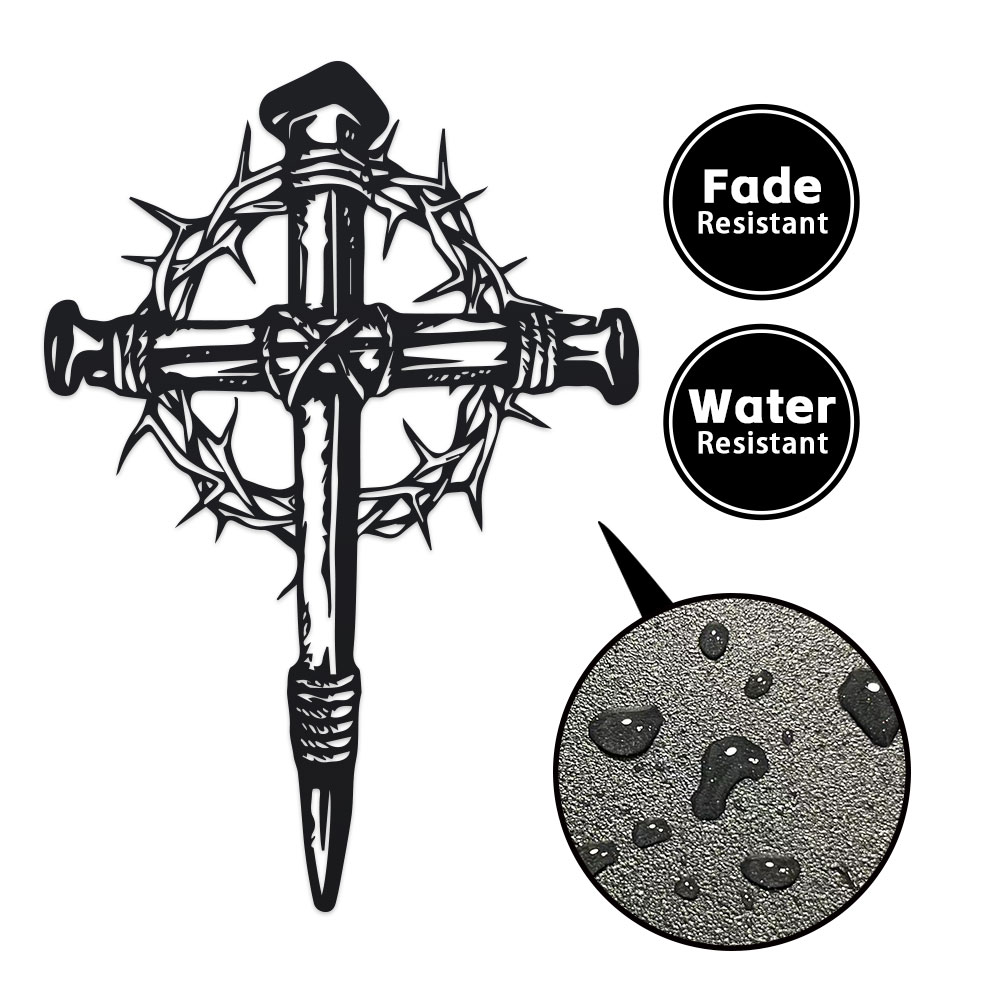 Gothic Metal Cross Wall Art wi – обзор и цена Home Decor Gothic
