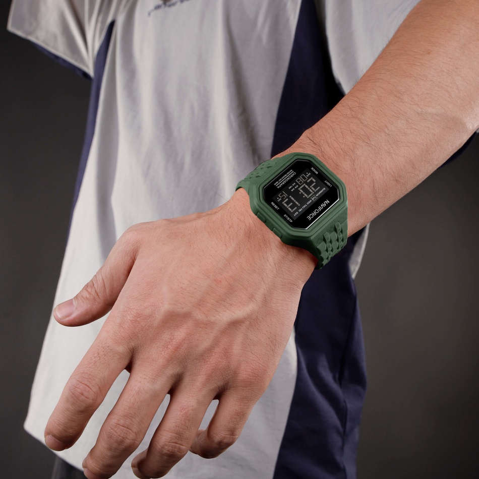 NAVIFORCE New Retro Mens Digit – обзор и цена Vintage Alarm Clock