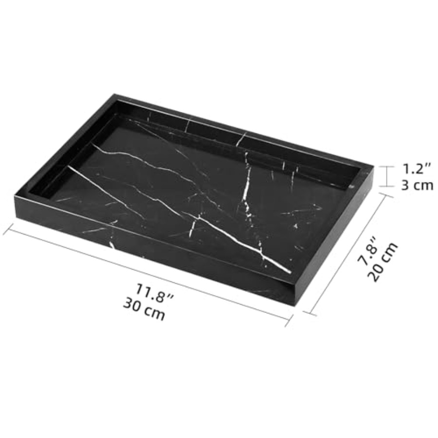 Marble Bathroom Vanity Tray, N – обзор и цена Vanity Home Decor