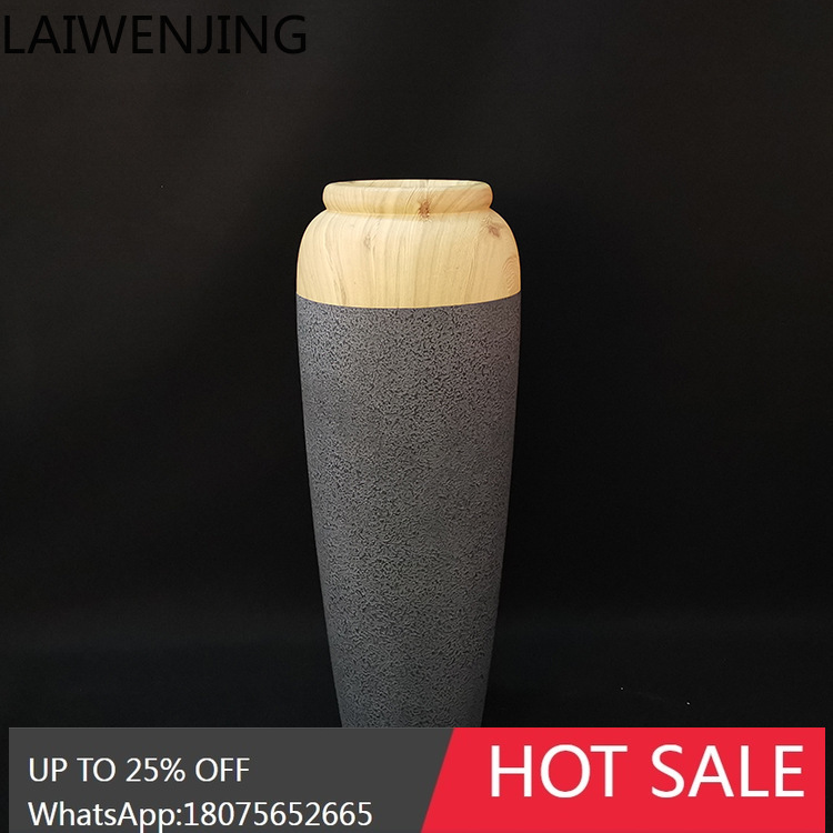 HLZ Nordic Wood Grain Stone Pa – обзор и цена Glass Vase Nordic