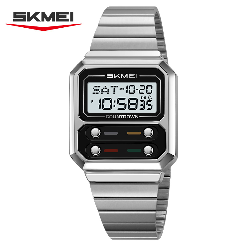 SKMEI 2448 Business Men's Retr – обзор и цена Vintage Alarm Clock