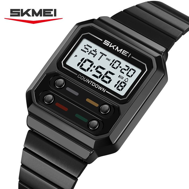SKMEI 2448 Business Men's Retr – обзор и цена Vintage Alarm Clock