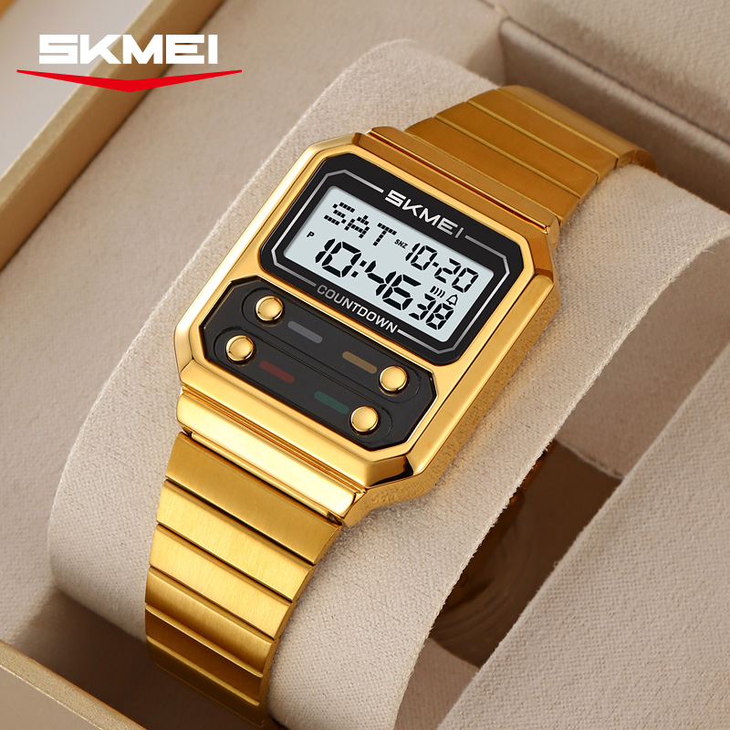 SKMEI 2448 Business Men's Retr – обзор и цена Vintage Alarm Clock