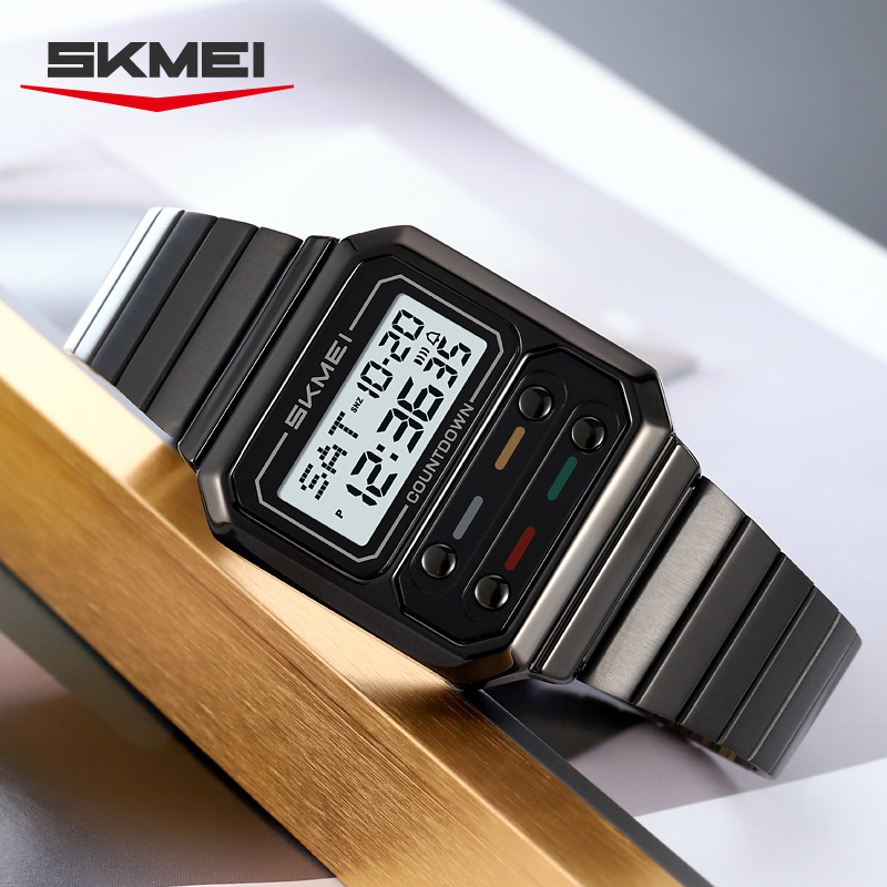 SKMEI 2448 Business Men's Retr – обзор и цена Vintage Alarm Clock