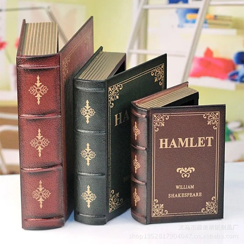 3PCS Fake Books Decoration Woo – обзор и цена Home Decor Modern Organic