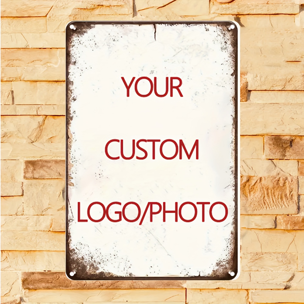 Custom Aluminum Tin Sign 20x30 – обзор и цена Home Decor Logo