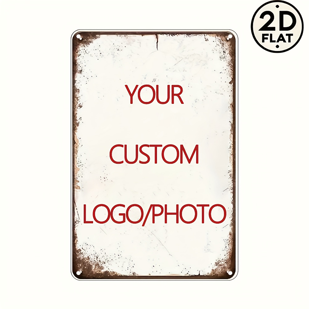 Custom Aluminum Tin Sign 20x30 – обзор и цена Home Decor Logo