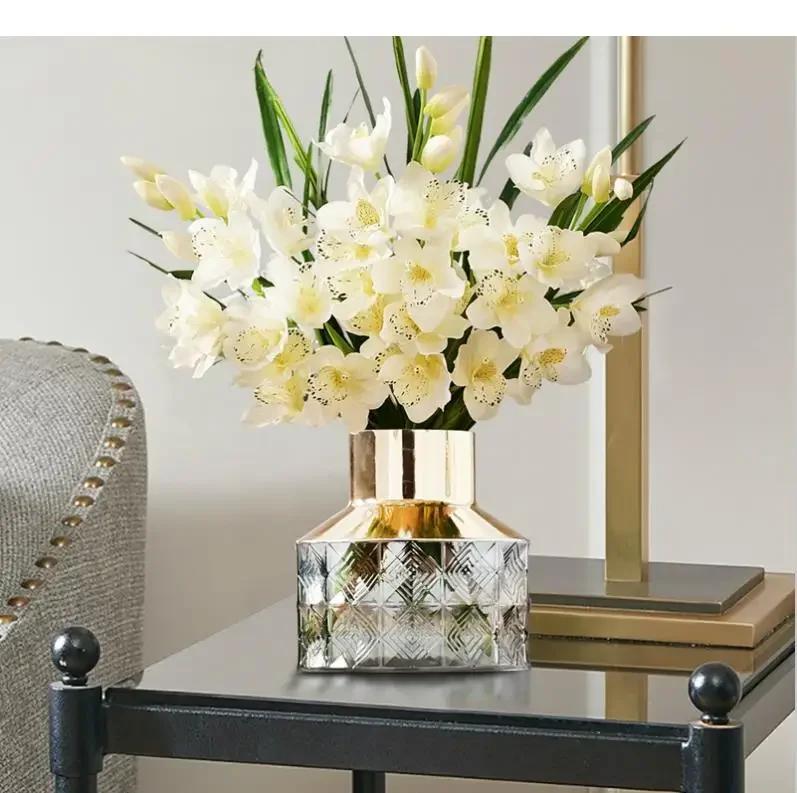 -Nordic Gold Glass Vase Transp – обзор и цена Glass Vase Nordic