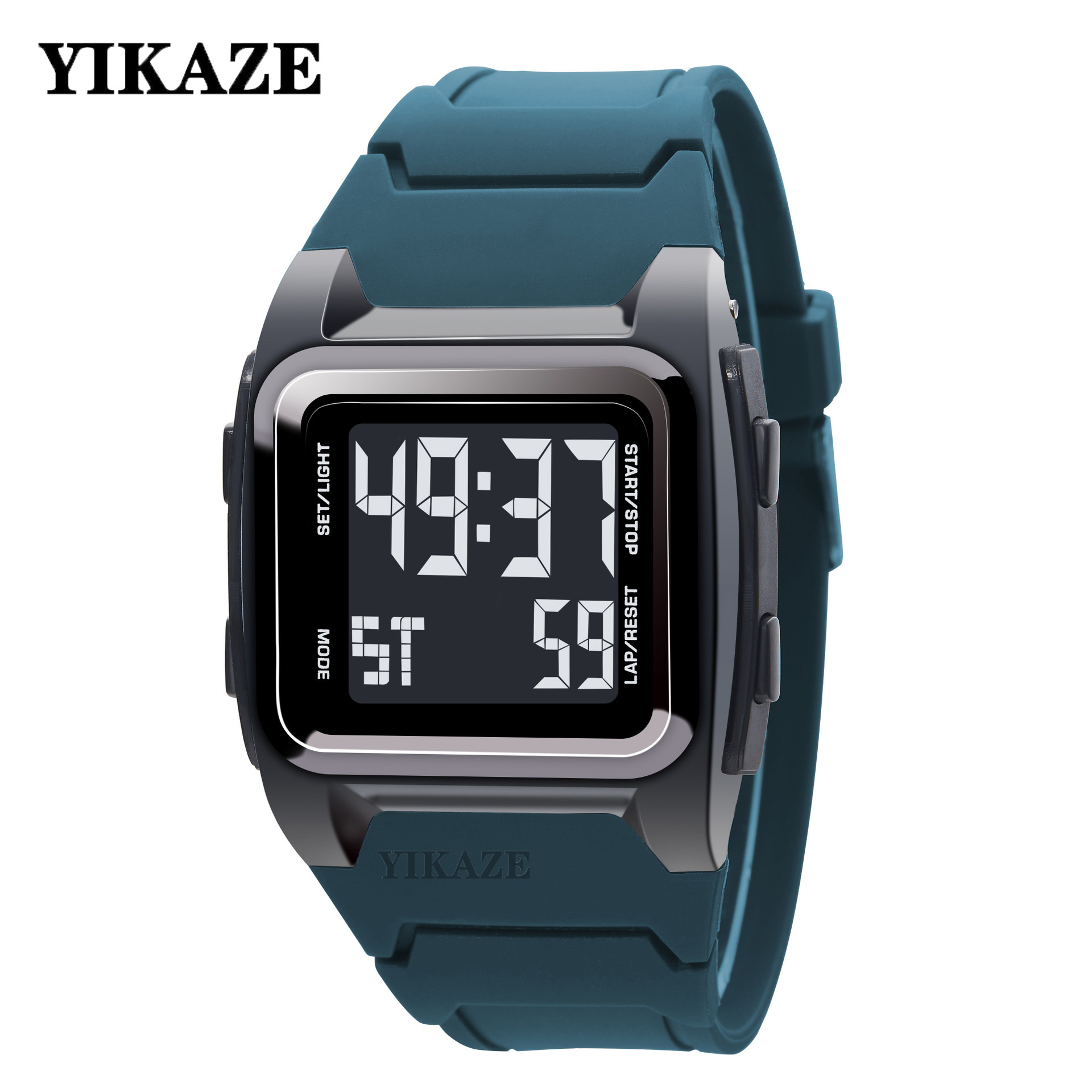 YIKAZE Men's Digital Watch 50M – обзор и цена Vintage Alarm Clock
