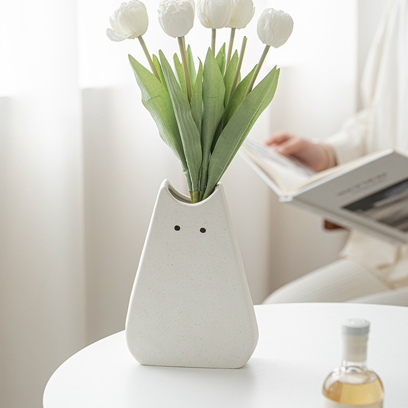 Cute cat-like ceramic vase, No – обзор и цена Glass Vase Nordic