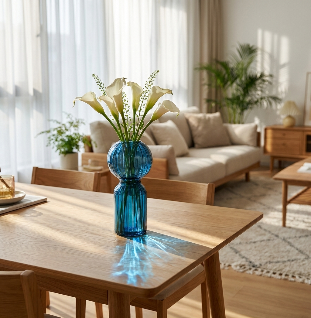 Nordic Striped Color Bubble Gl – обзор и цена Glass Vase Nordic