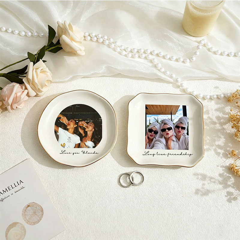 Personalised Bestie Photo Trin – обзор и цена Ceramic Trinket Dish