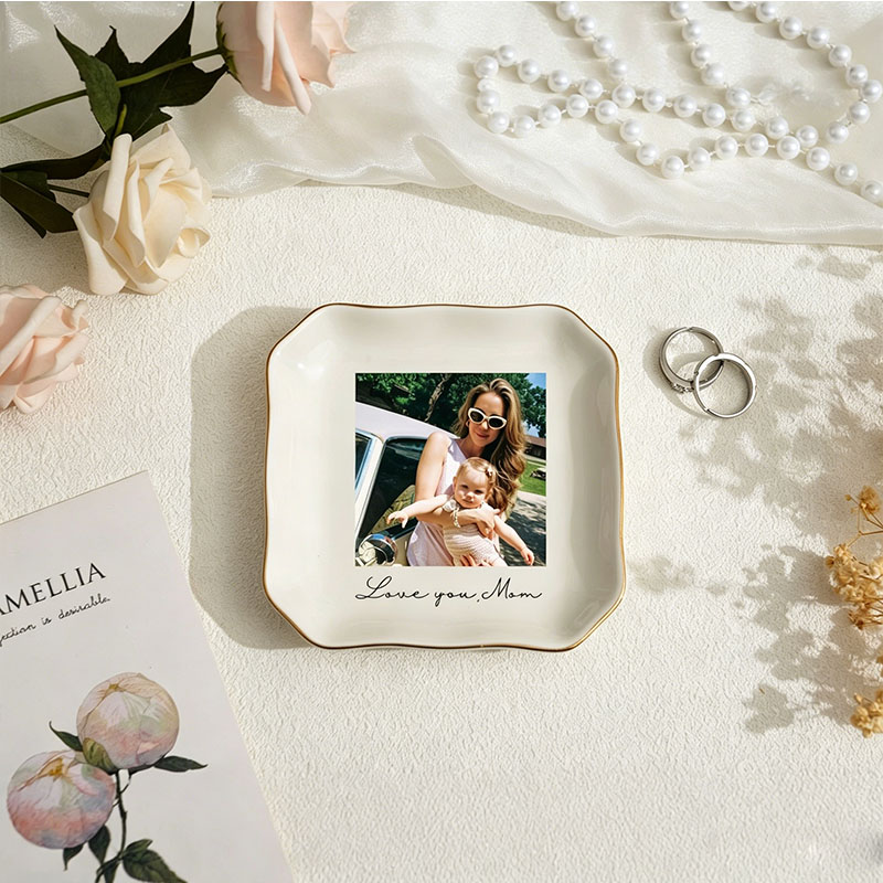 Personalised Bestie Photo Trin – обзор и цена Ceramic Trinket Dish