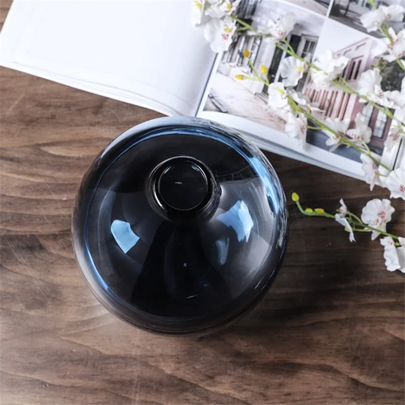 Minimalist Blue Black Glass Va – обзор и цена Glass Vase Nordic