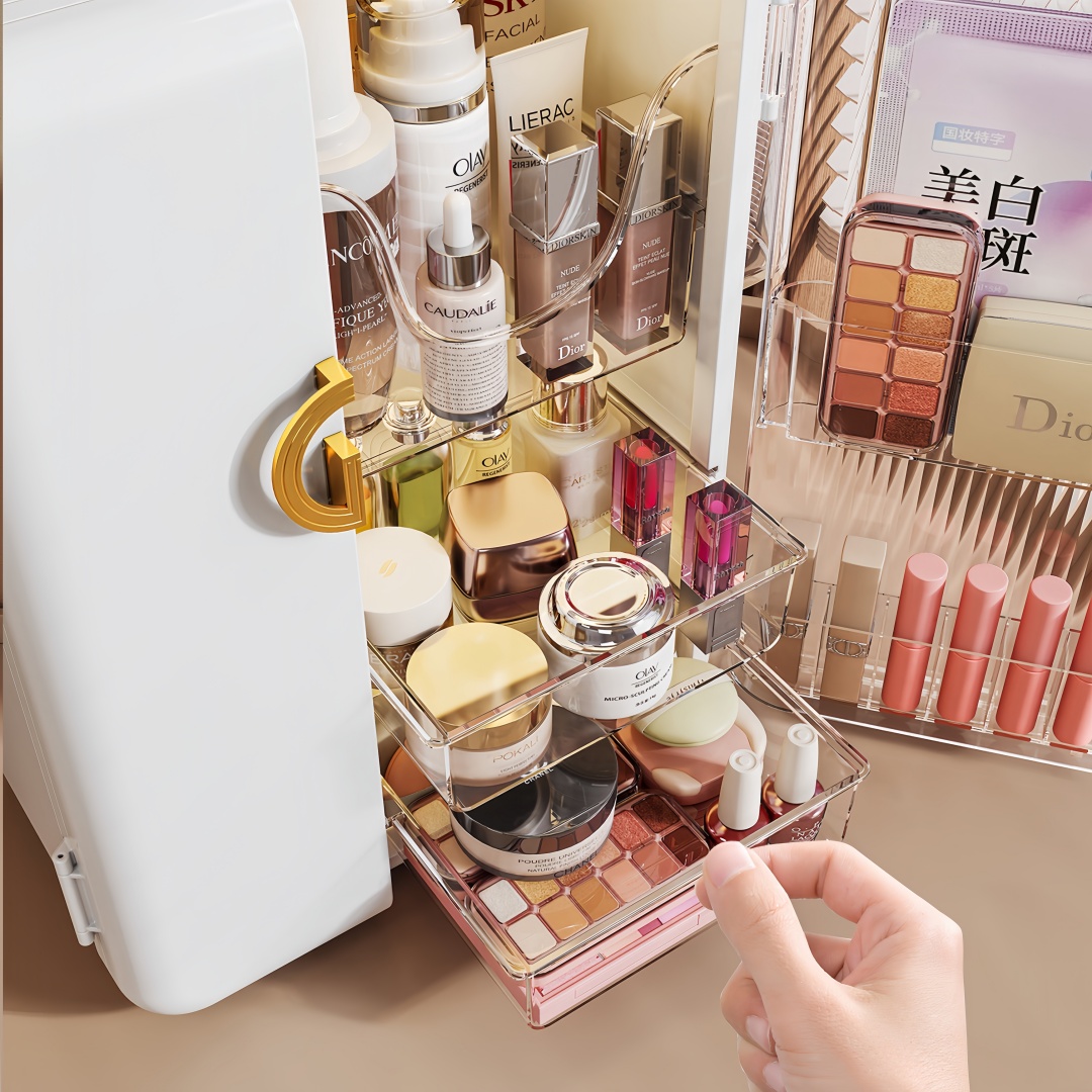Large Capacity Acrylic Makeup  – обзор и цена Vanity Home Decor