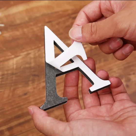 10CM 3D Mirror Letters Wall St – обзор и цена Home Decor Logo