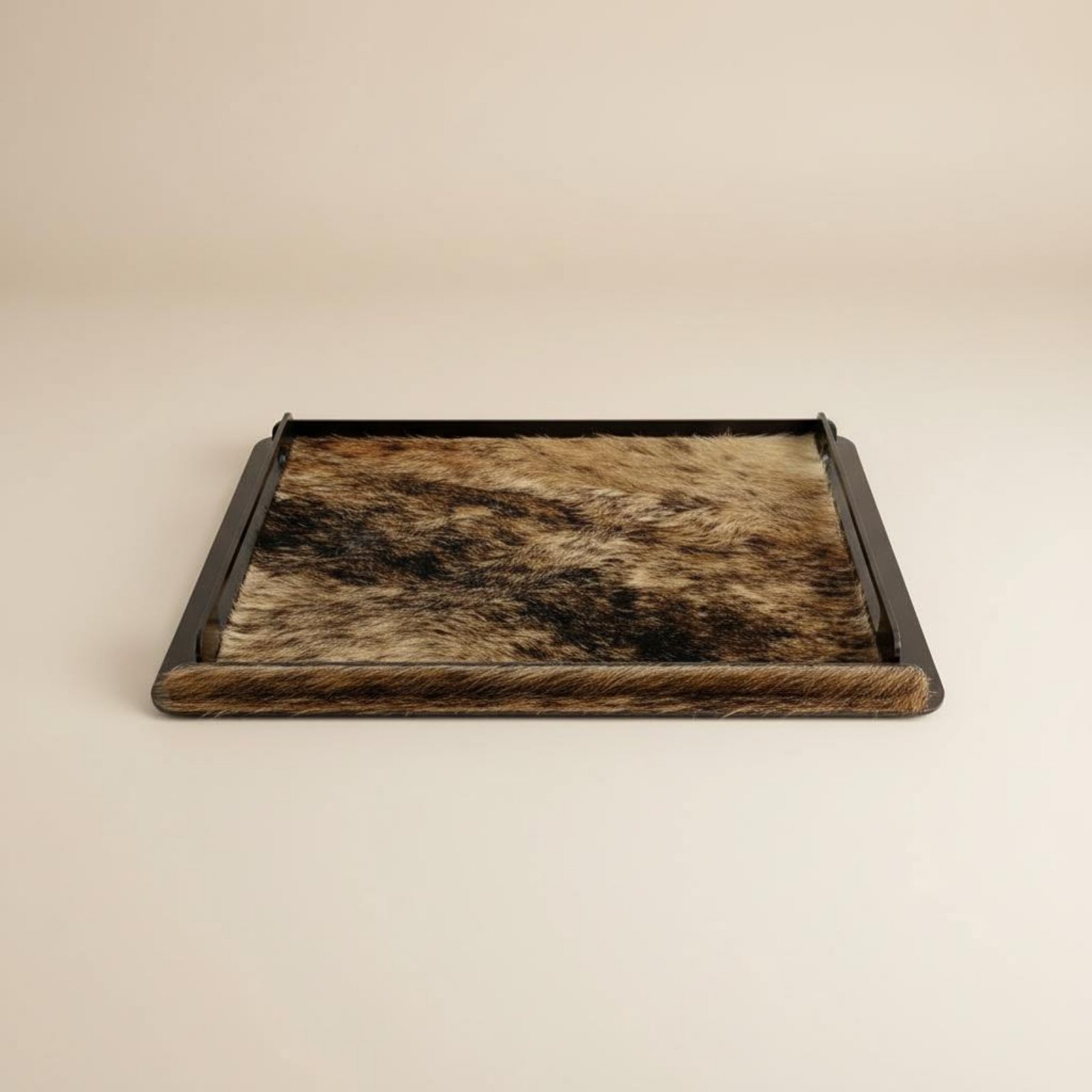 Horsehair Decorative Tray Crea – обзор и цена Vanity Home Decor