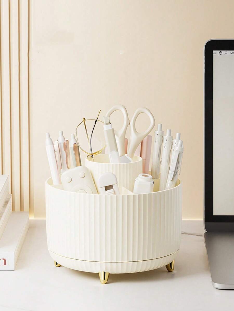 Desktop Rotating Makeup Brush  – обзор и цена Vanity Home Decor
