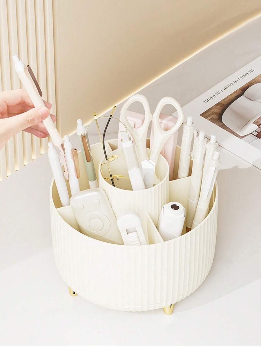 Desktop Rotating Makeup Brush  – обзор и цена Vanity Home Decor