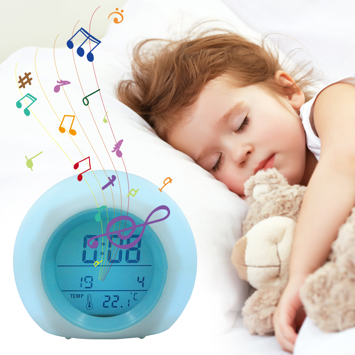 Kids Digital Alarm Clock LED M – обзор и цена Vintage Alarm Clock