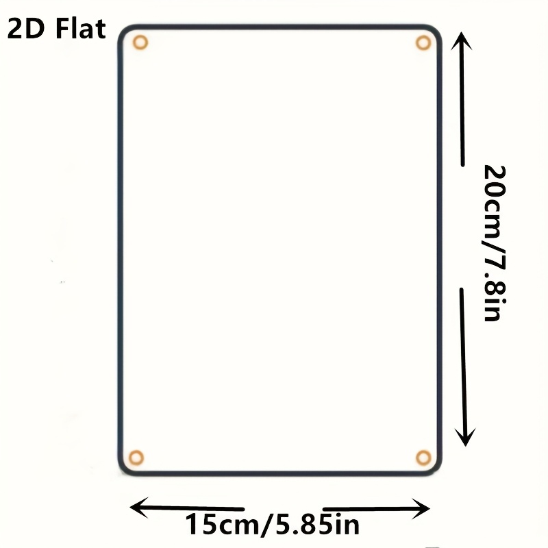 2D Flat, 15cm x 20cm (5.85in x – обзор и цена Home Decor Logo