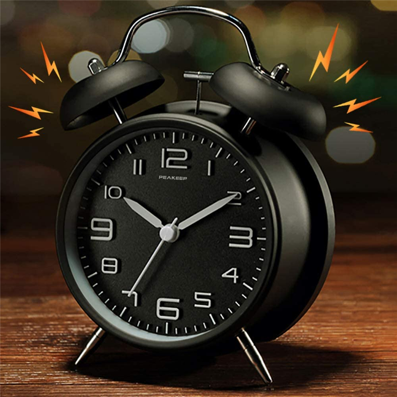 4 Inch Twin Bell Loud Alarm Cl – обзор и цена Vintage Alarm Clock