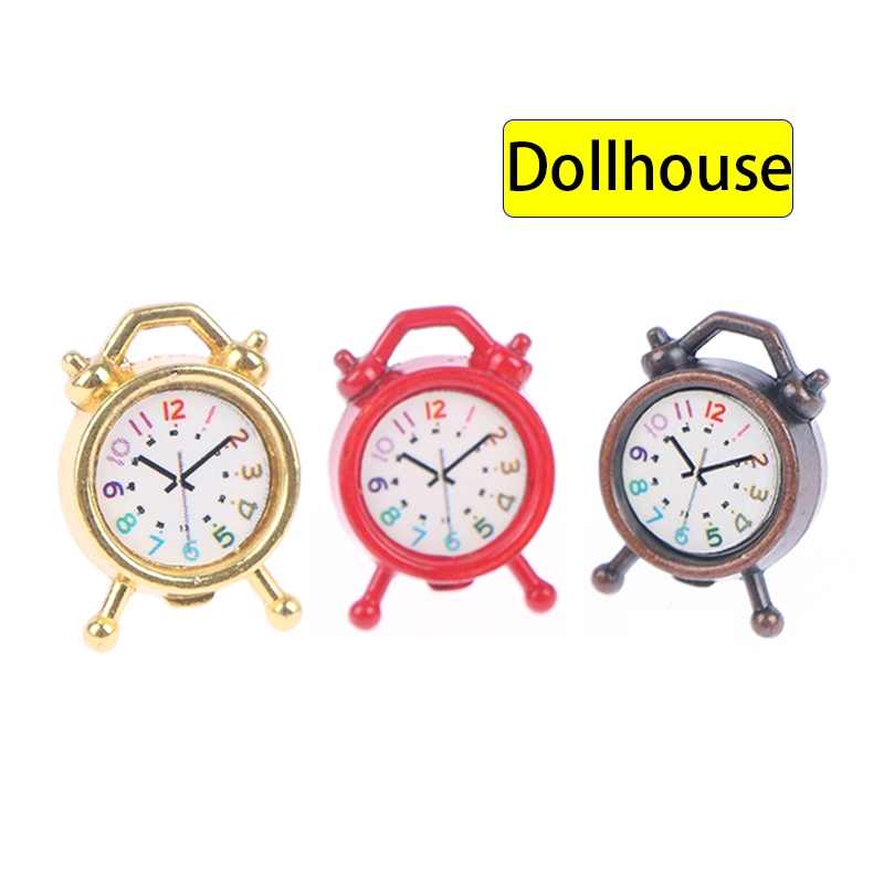 1PC 1:12 Scale Alarm Clock Dol – обзор и цена Home Decor Manufacturers