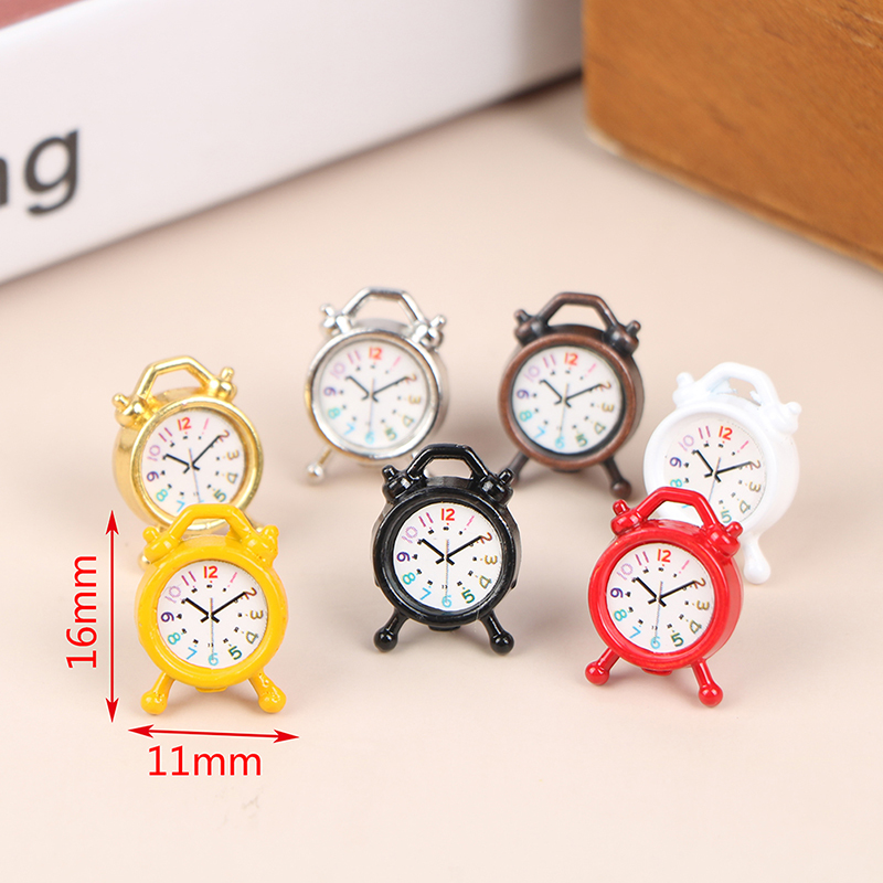 1PC 1:12 Scale Alarm Clock Dol – обзор и цена Home Decor Manufacturers