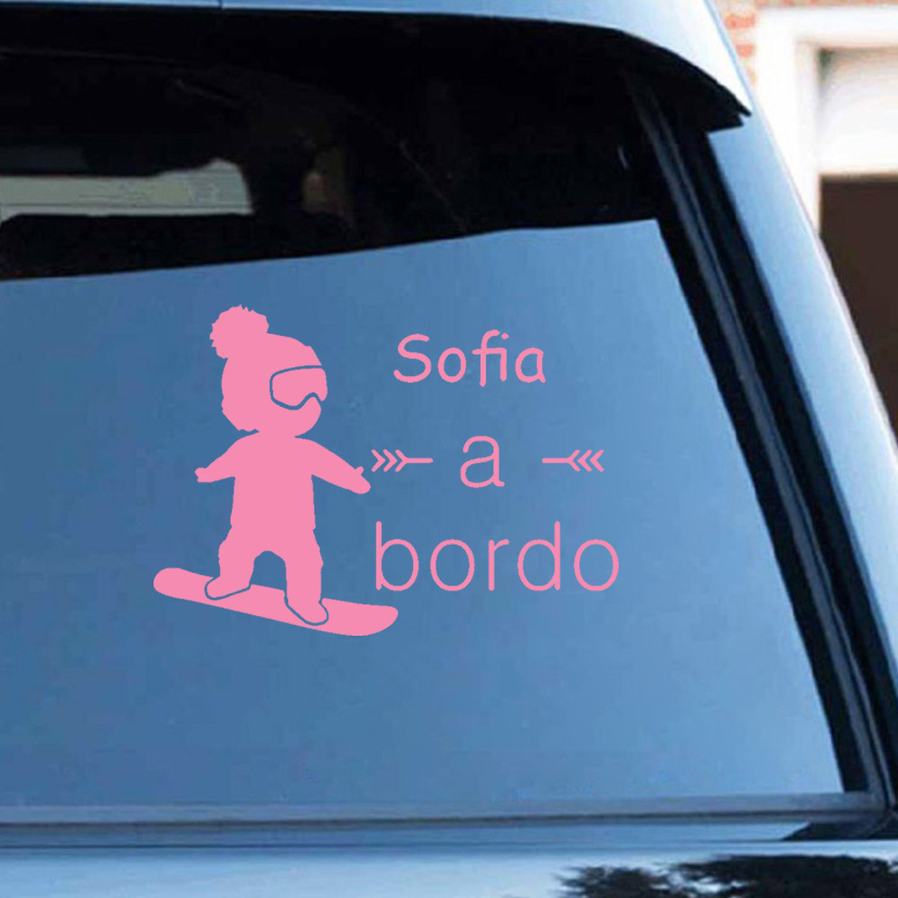 1pc Vinyl baby a bordo colorfu – обзор и цена Home Decor Manufacturers