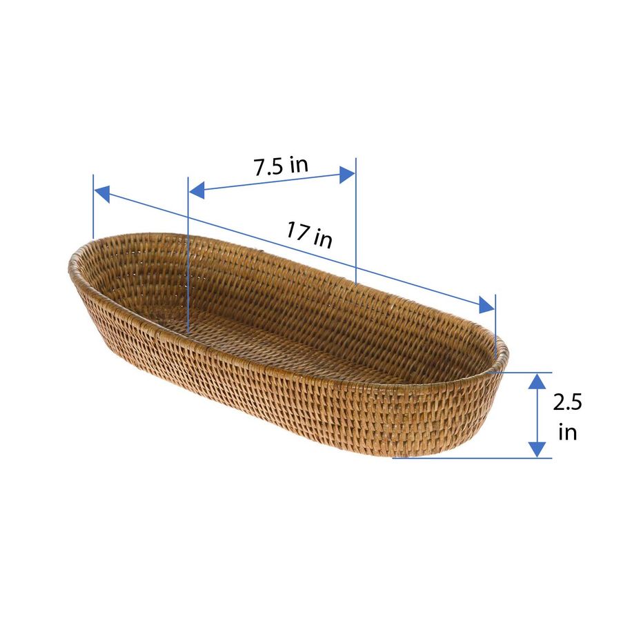 La Jolla Bread Basket Woven Ra – обзор и цена Home Decor Rattan