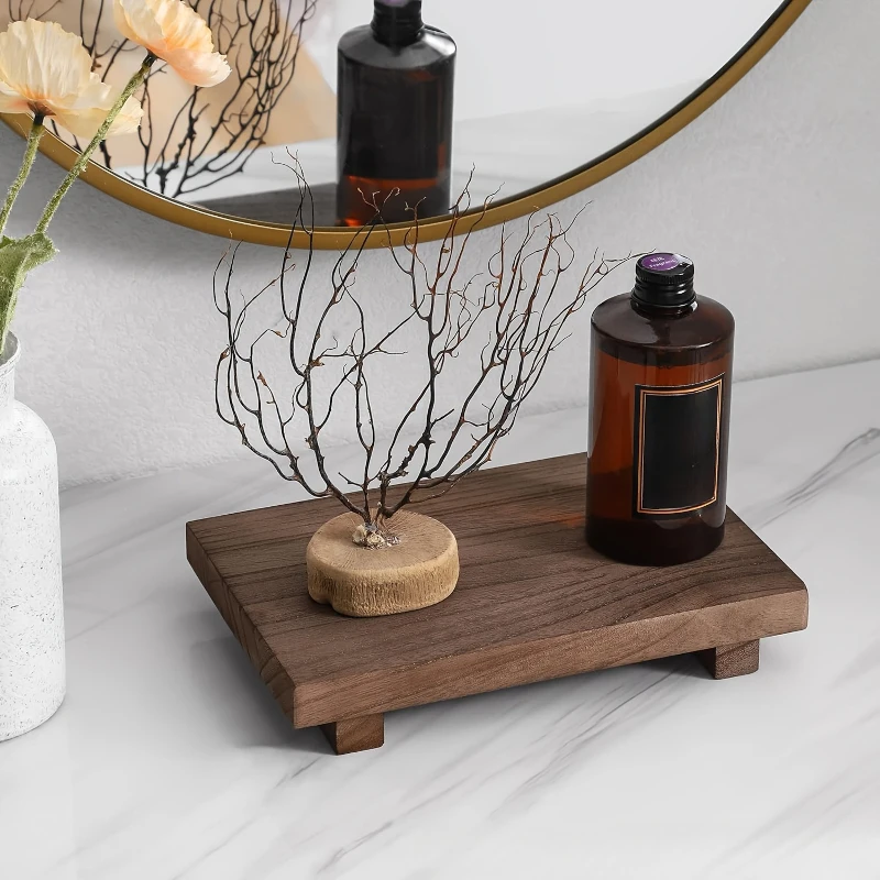 Retro Wooden Bathroom Tray Van – обзор и цена Vanity Home Decor