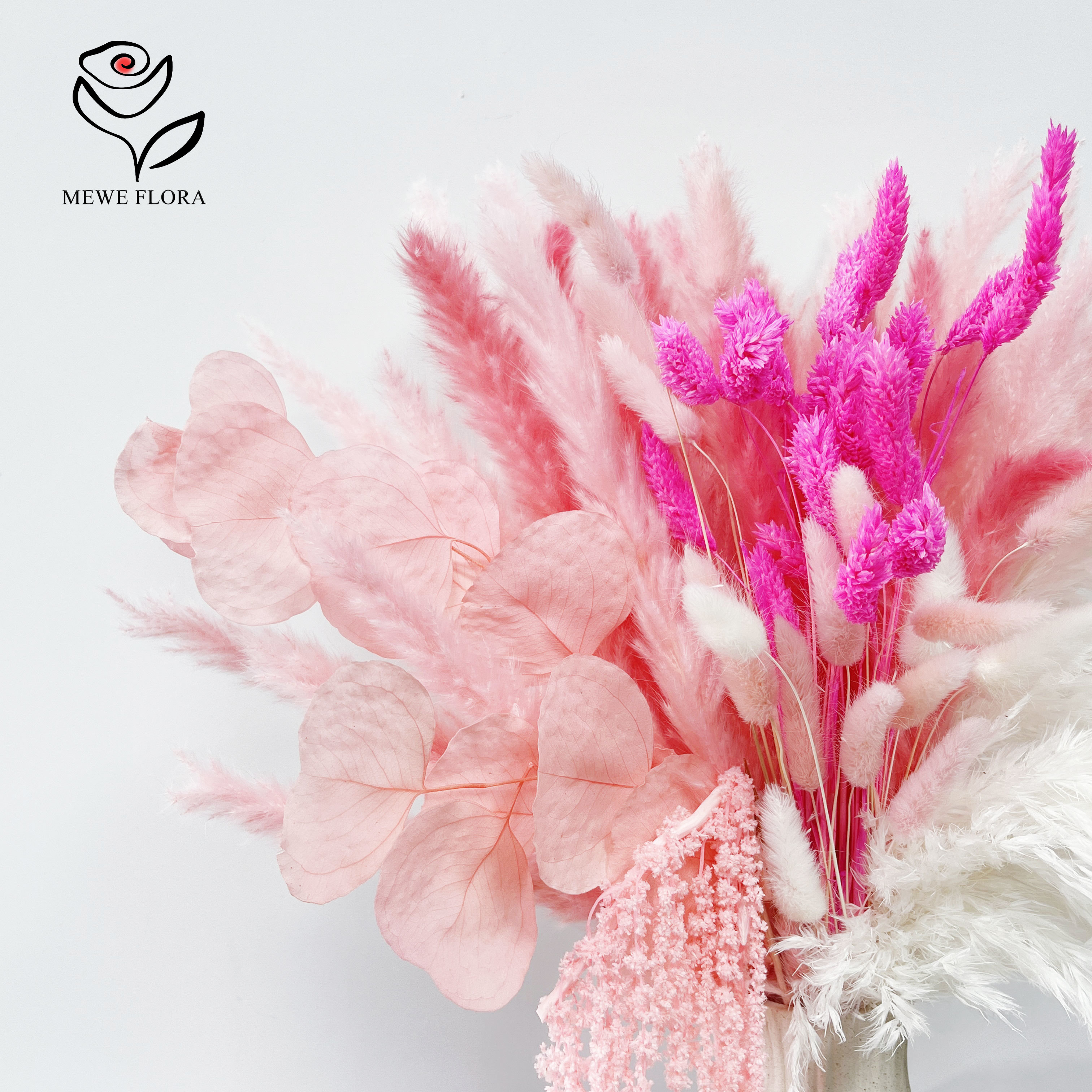 Natural Pampas Pink Dried Flow – обзор и цена Dried Flower Bouquet