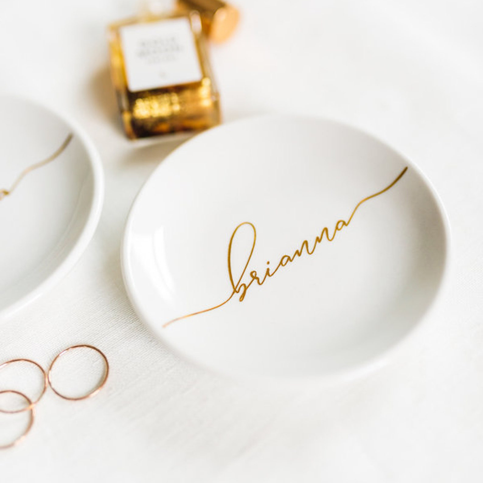 Personalized Ceramic Ring Dish – обзор и цена Ceramic Trinket Dish