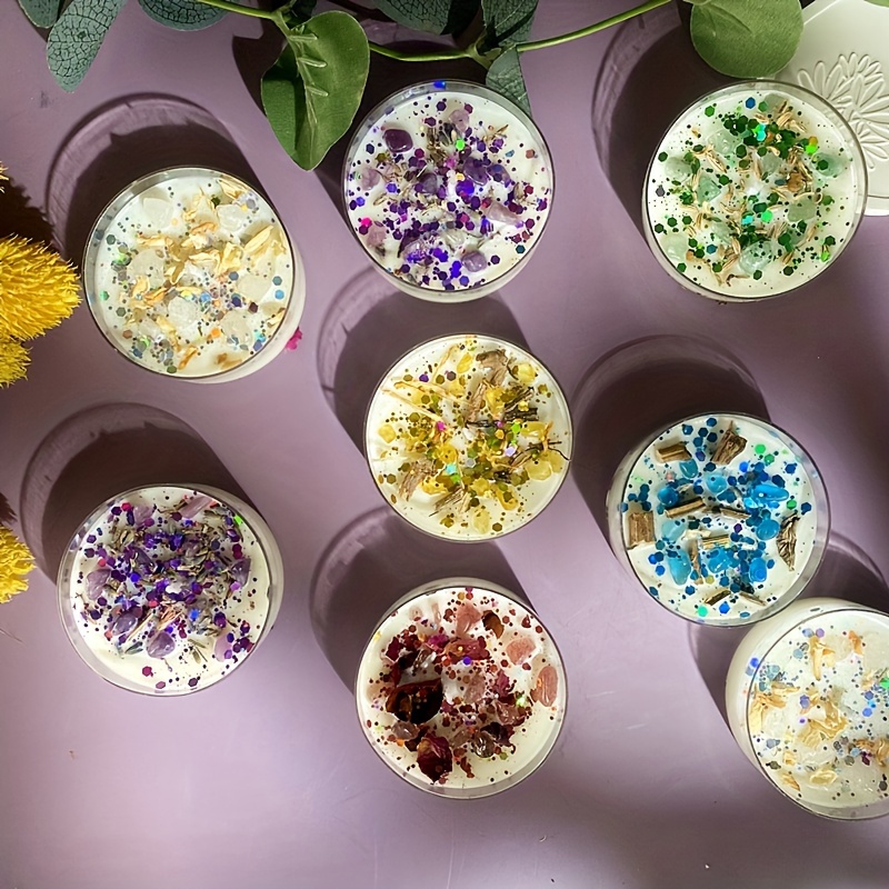 Set of 6 Scented Candles Fragr – обзор и цена Dried Flower Bouquet