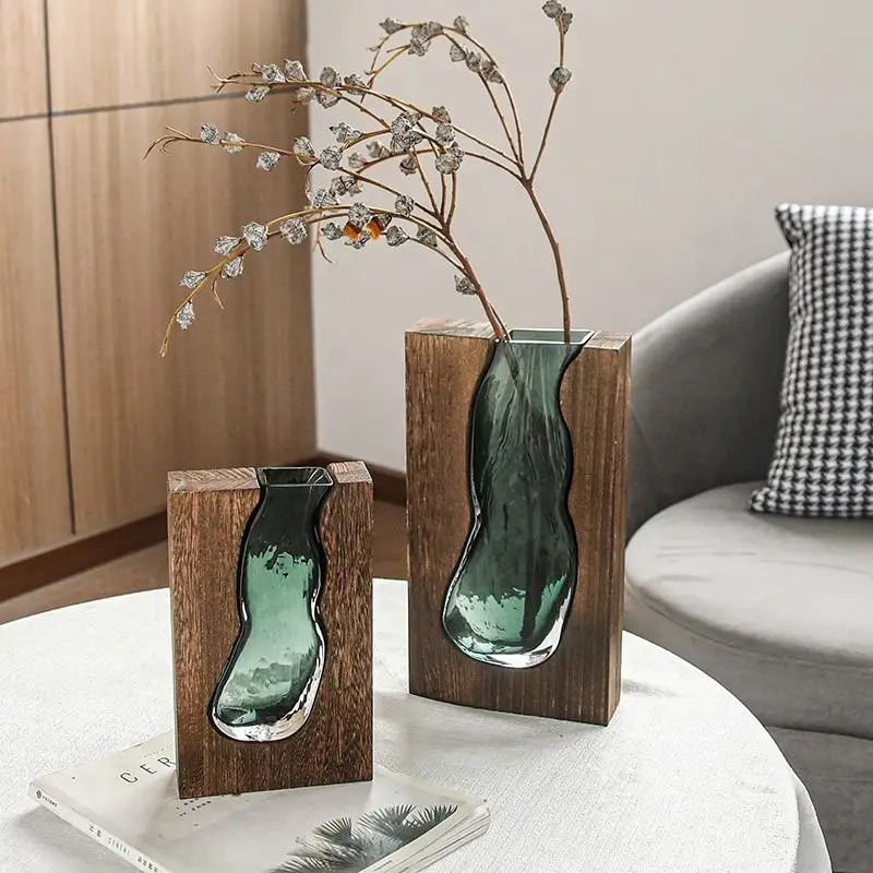 Glass Vase with Nordic Log Sol – обзор и цена Glass Vase Nordic