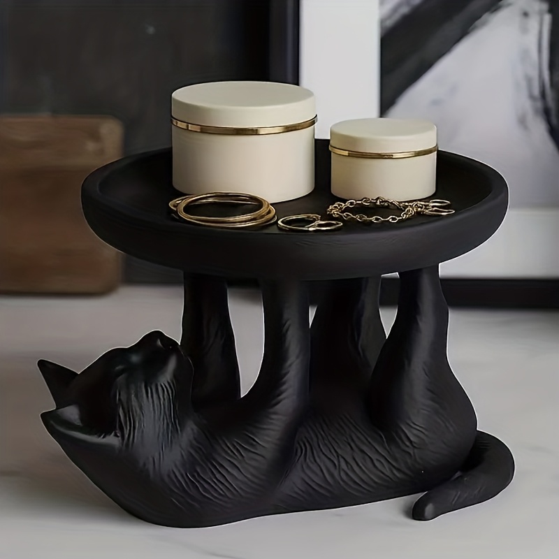 Cute Black Cat Jewelry Tray Re – обзор и цена Vanity Home Decor