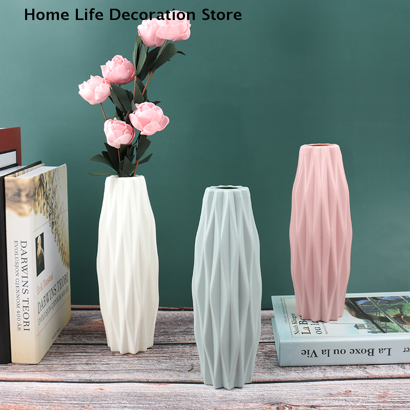 【TG】Modern Nordic Plastic Flow – обзор и цена Glass Vase Nordic