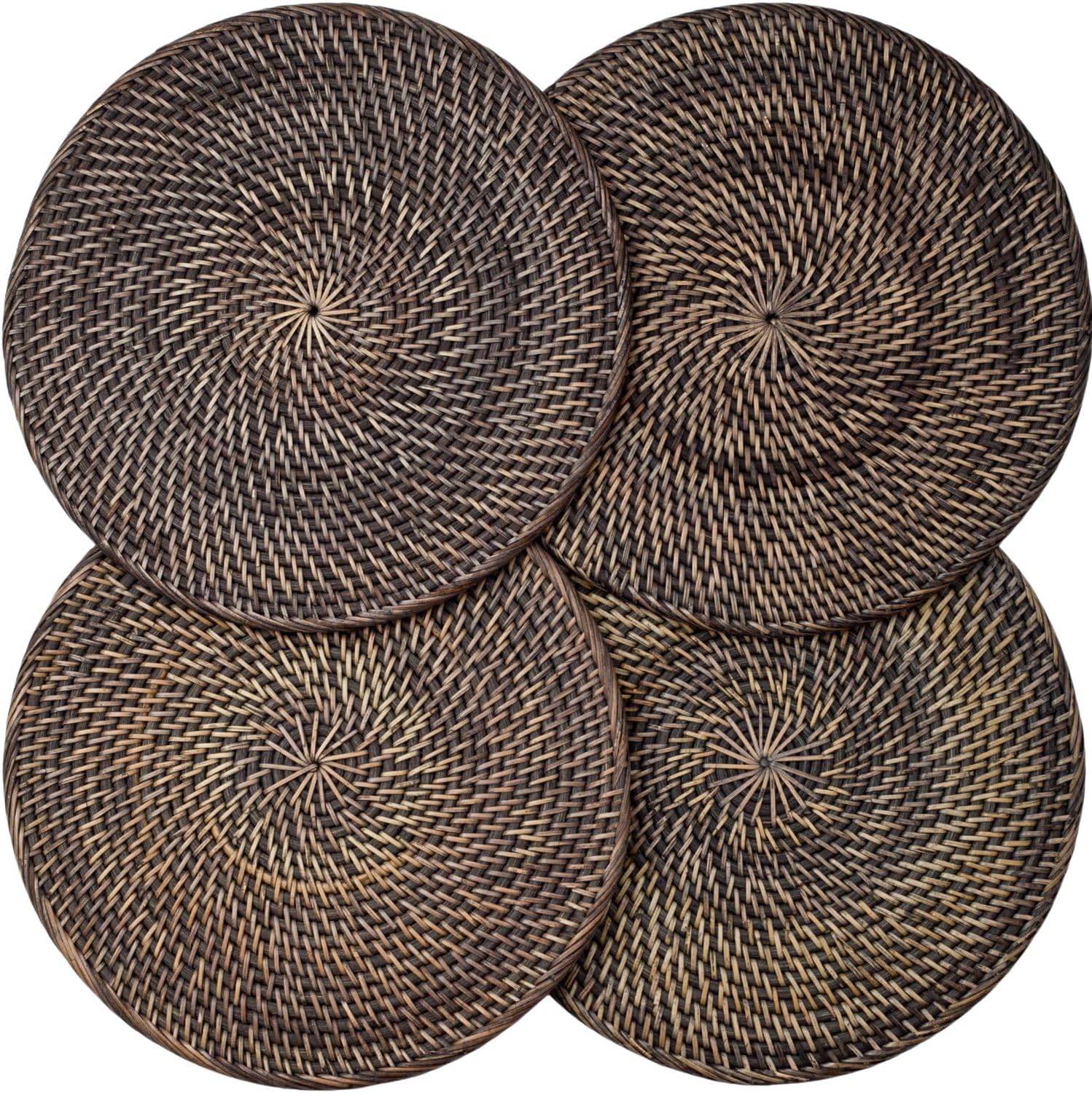 4-Pack 13-inch Rattan Placemat – обзор и цена Home Decor Rattan