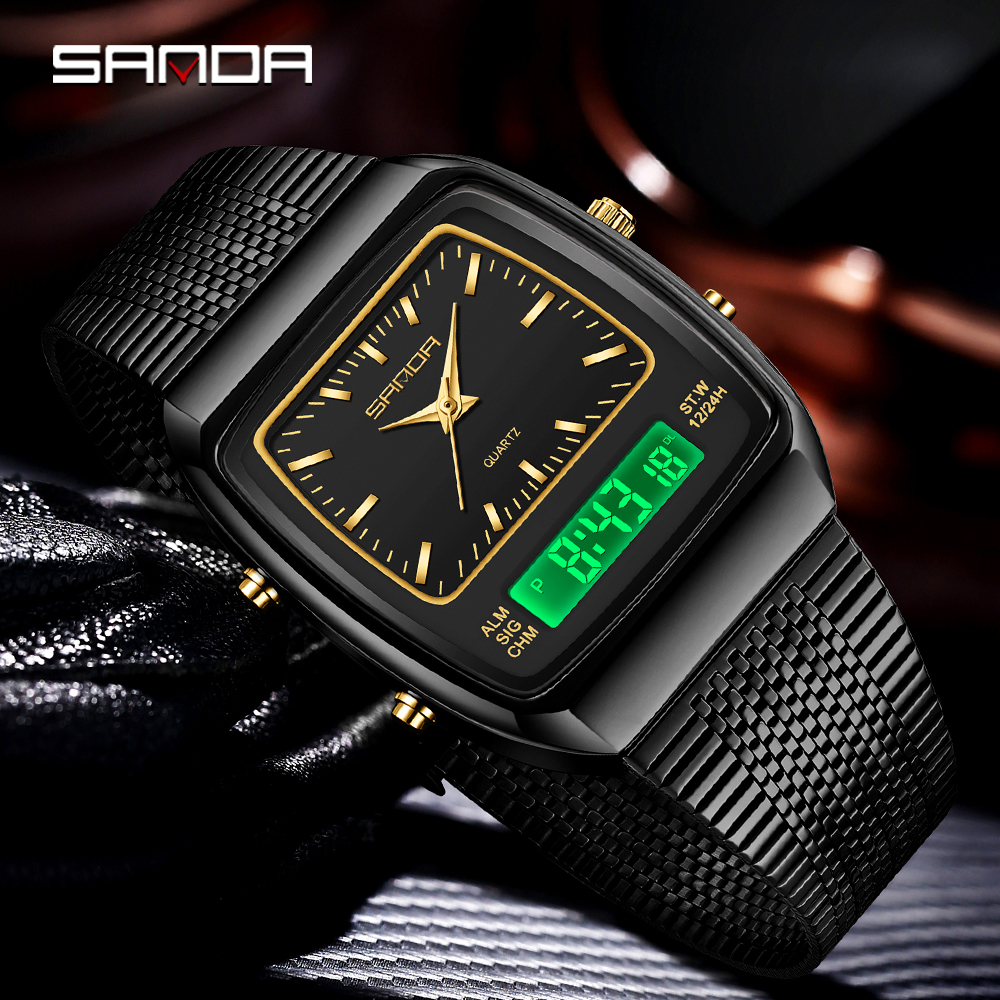 SANDA 3393 Retro Electronic Qu – обзор и цена Vintage Alarm Clock