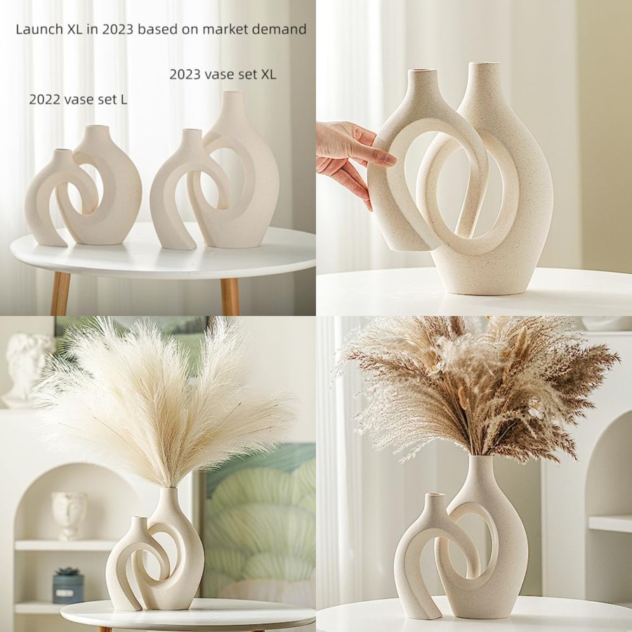 Snuggle Hollow Ceramic Vase Se – обзор и цена Glass Vase Nordic